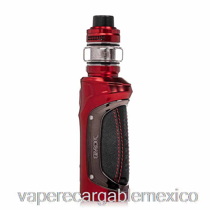 Vape Recargable Smok Mag Solo 100w Kit De Inicio Negro Rojo